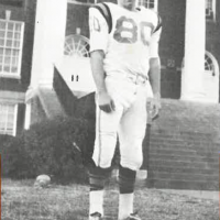 George Foussekis 1964 in football uniform