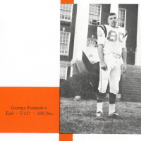 George Foussekis in football uniform