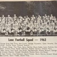 Lane Football Squad - 1963