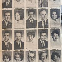 Lane High School 1964 Senior Class Members