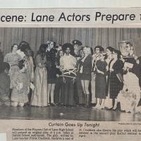 School Scene: Lane Actors Prepare for Festival