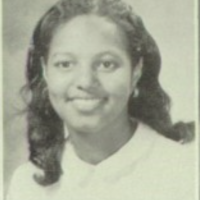Darlene Quarles Robinson Yearbook Portrait 